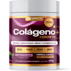 Colágeno XGrowth Brasil + Vitaminas e Minerais | Sabor Frutas Vermelhas (300g)