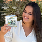 Kit Meta Slim + Fibras XGrowth Brasil – Suplemento Natural com Fibras, Chia, Linhaça e Psyllium | Saúde Intestinal e Controle de Peso (120 Cápsulas)