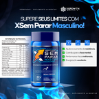 XSEM PARAR Masculino XGrowth Brasil – Energia, Foco e Desempenho Físico e Mental | Suplemento Premium