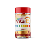 VITALB XGrowth Brasil – Complexo B Ultra Concentrado | Energia, Foco e Disposição Diária (60 Cápsulas de 500mg)