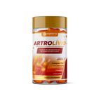 Artrolívio XGrowth Brasil 1000mg – Colágeno Tipo II + Curcumina + MSM | Suplemento para Saúde das Articulações (60 Cápsulas)
